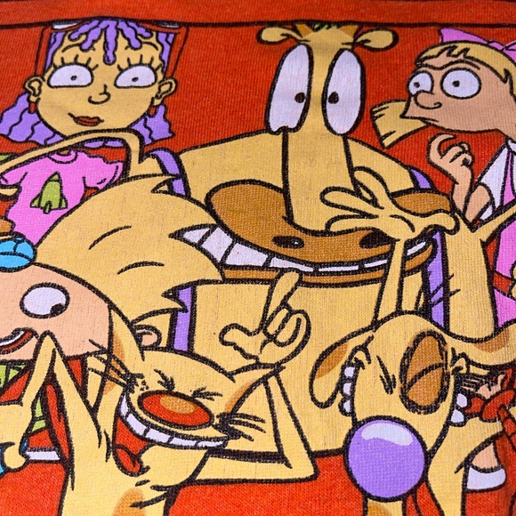 Nickelodeon | Best Of The 90's | Adult Mens | Short‎ Sleeve Graphic Oran… - Picture 4 of 7